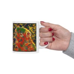 Picture of Central Asian Shepherd Dog-Garden Veggie Mug