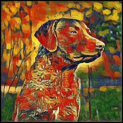 Picture of Chesapeake Retriever-Garden Veggie Mug