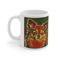 Picture of Chihuahua Long Hair-Garden Veggie Mug