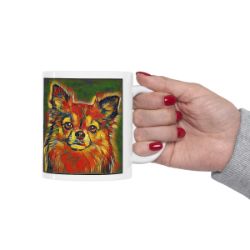 Picture of Chihuahua Long Hair-Garden Veggie Mug