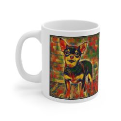 Picture of Chihuahua Smooth Coat-Garden Veggie Mug