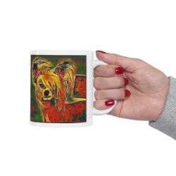 Picture of Chinese Crested-Garden Veggie Mug