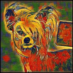 Picture of Chinese Crested-Garden Veggie Mug