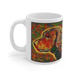 Picture of Curly Coated Retriever-Garden Veggie Mug
