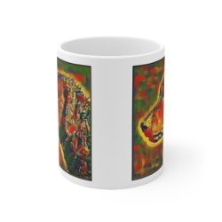 Picture of Curly Coated Retriever-Garden Veggie Mug