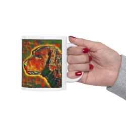 Picture of Curly Coated Retriever-Garden Veggie Mug