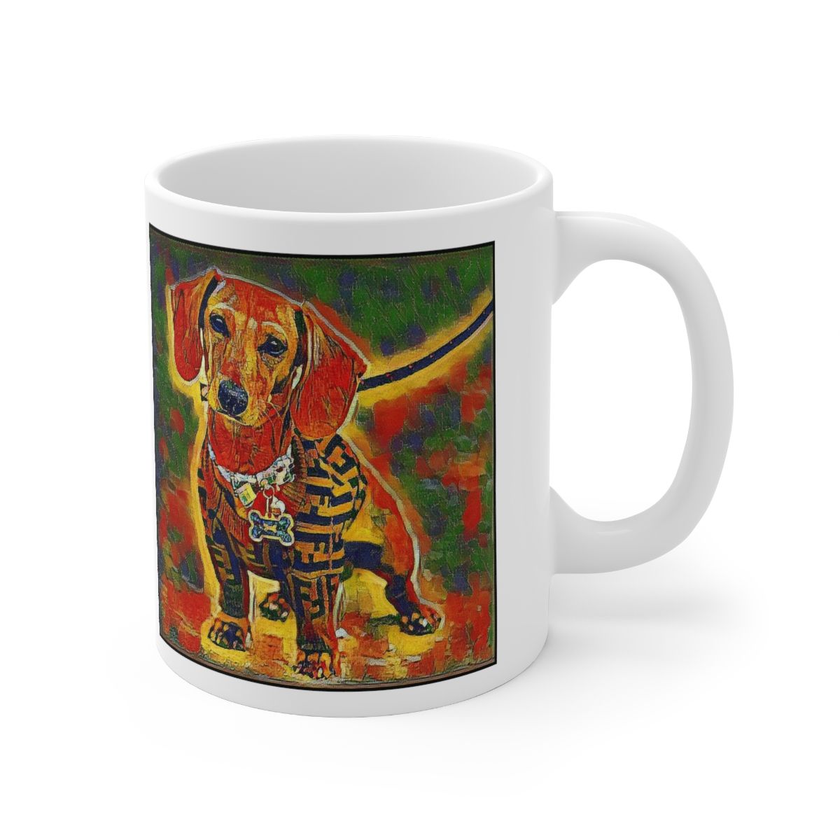 Picture of Dachshund-Garden Veggie Mug