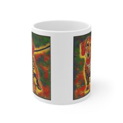 Picture of Dachshund-Garden Veggie Mug
