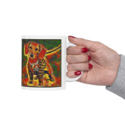 Picture of Dachshund-Garden Veggie Mug