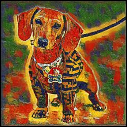 Picture of Dachshund-Garden Veggie Mug