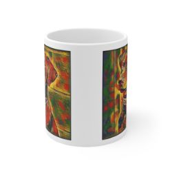 Picture of Doberman-Garden Veggie Mug