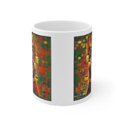 Picture of Doberman cropped-Garden Veggie Mug