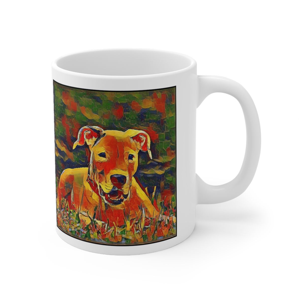 Picture of Dogo Argentino-Garden Veggie Mug