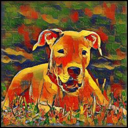 Picture of Dogo Argentino-Garden Veggie Mug