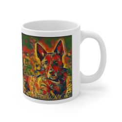Picture of Dutch Shepherd-Garden Veggie Mug