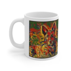 Picture of Dutch Shepherd-Garden Veggie Mug