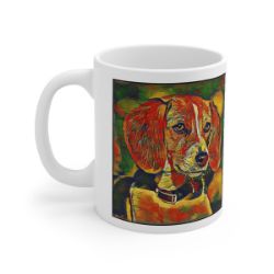 Picture of English Foxhound-Garden Veggie Mug