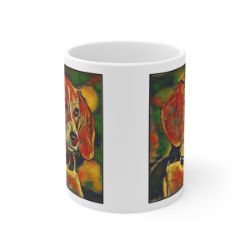 Picture of English Foxhound-Garden Veggie Mug