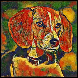 Picture of English Foxhound-Garden Veggie Mug