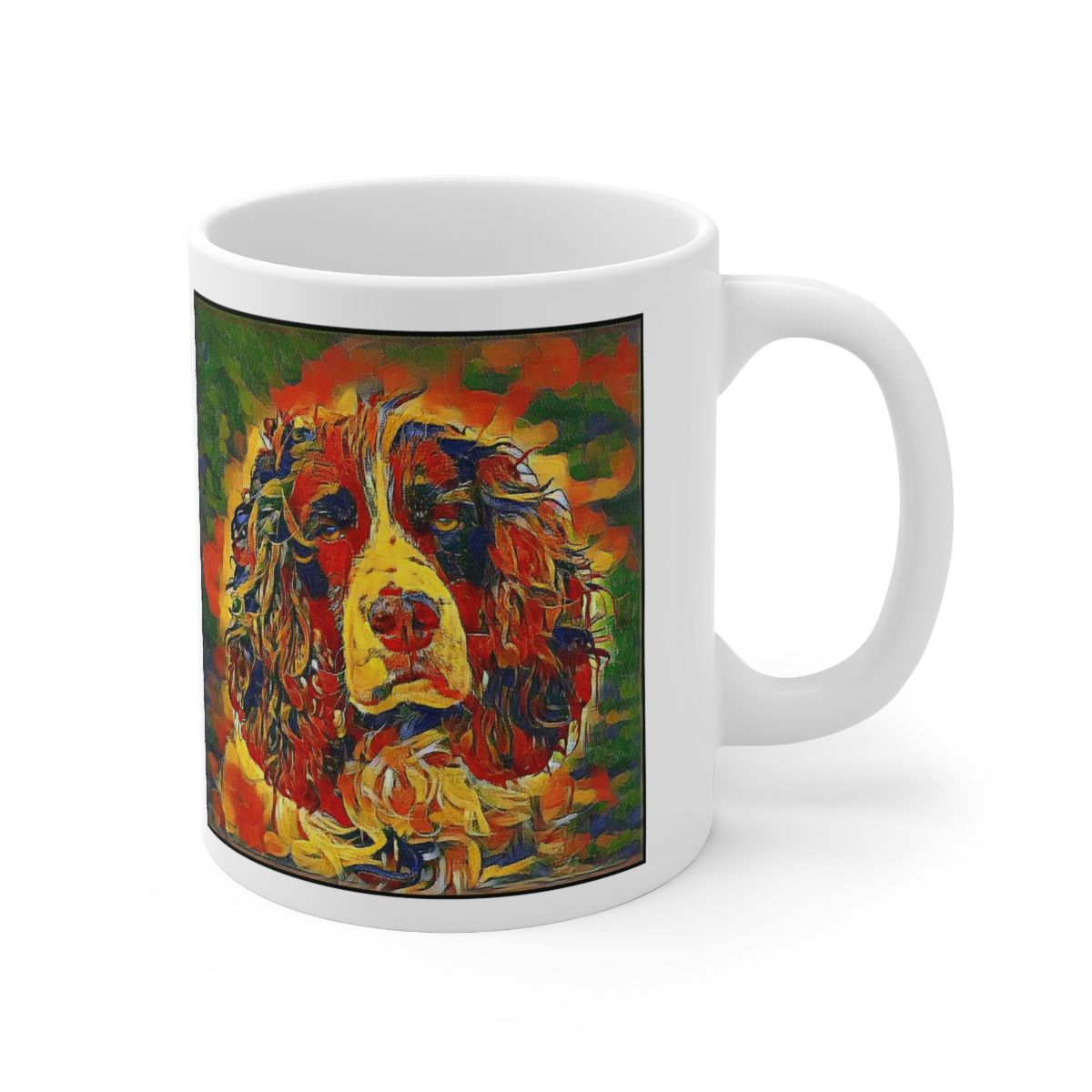 Picture of English Springer Spaniel-Garden Veggie Mug
