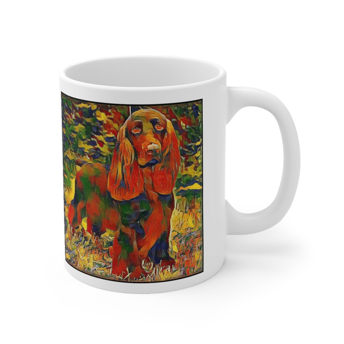 Picture of Field Spaniel-Garden Veggie Mug