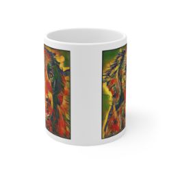 Picture of Flat Coated Retriever-Garden Veggie Mug