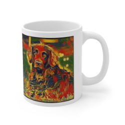 Picture of German Long Haired Pointer-Garden Veggie Mug