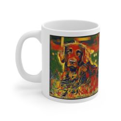 Picture of German Long Haired Pointer-Garden Veggie Mug