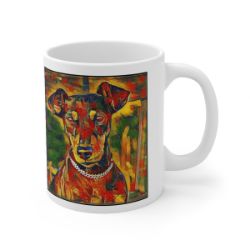 Picture of German Pinscher-Garden Veggie Mug