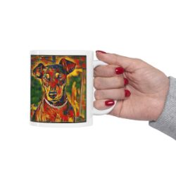 Picture of German Pinscher-Garden Veggie Mug