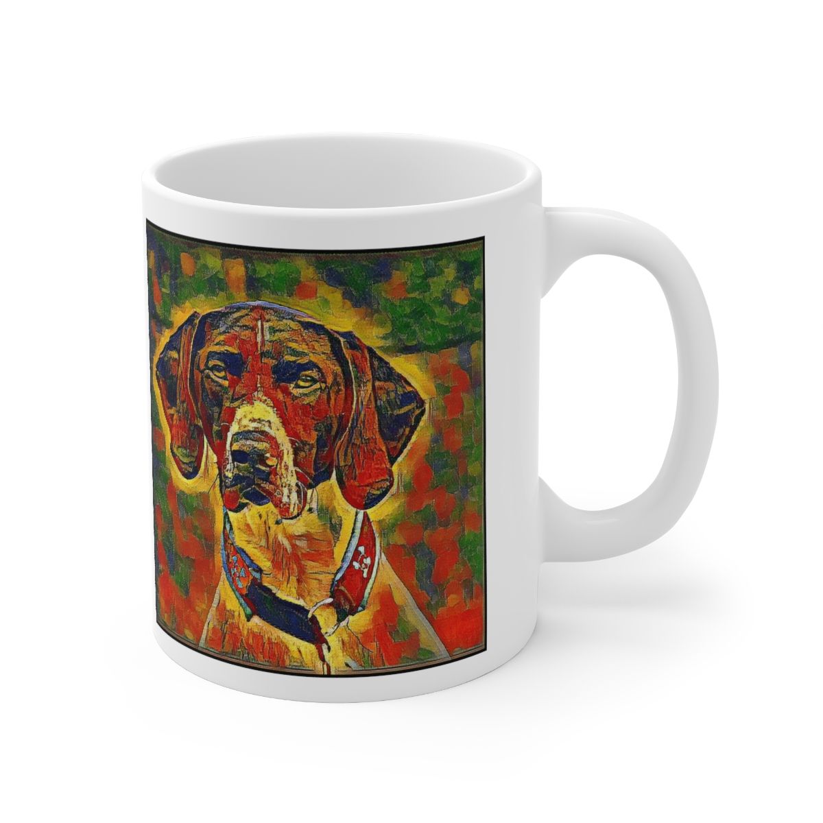 Picture of German Shorthaired Pointer-Garden Veggie Mug