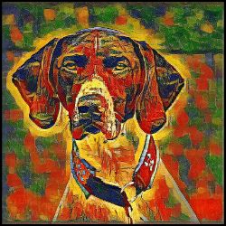 Picture of German Shorthaired Pointer-Garden Veggie Mug