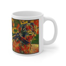 Picture of German Wirehaired Pointer-Garden Veggie Mug