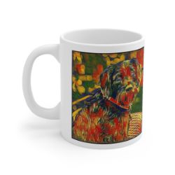 Picture of German Wirehaired Pointer-Garden Veggie Mug