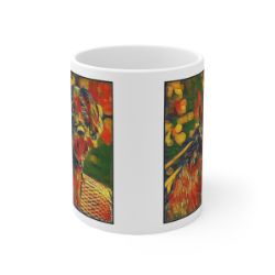 Picture of German Wirehaired Pointer-Garden Veggie Mug
