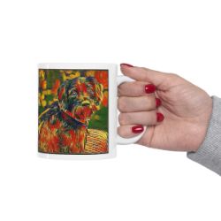Picture of German Wirehaired Pointer-Garden Veggie Mug
