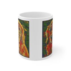 Picture of Golden Retriever-Garden Veggie Mug