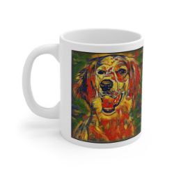 Picture of Irish Red and White Setter-Garden Veggie Mug