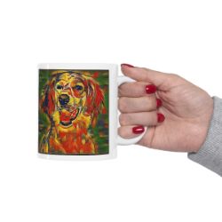 Picture of Irish Red and White Setter-Garden Veggie Mug