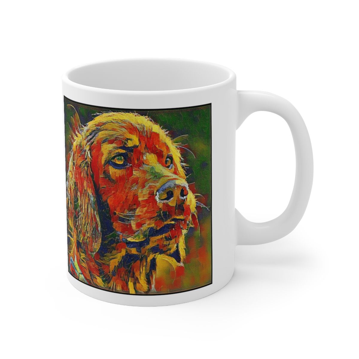 Picture of Irish Setter-Garden Veggie Mug