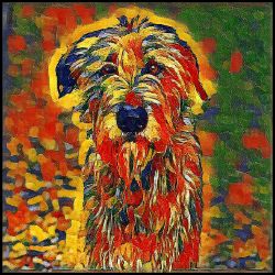 Picture of Irish Wolfhound-Garden Veggie Mug