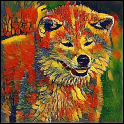 Picture of Japanese Akita Inu-Garden Veggie Mug