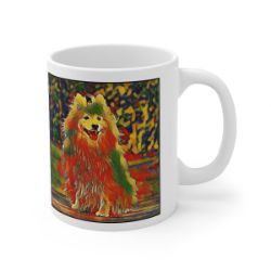 Picture of Japanese Spitz-Garden Veggie Mug