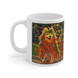 Picture of Japanese Spitz-Garden Veggie Mug