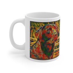 Picture of Labrador Retriever-Garden Veggie Mug