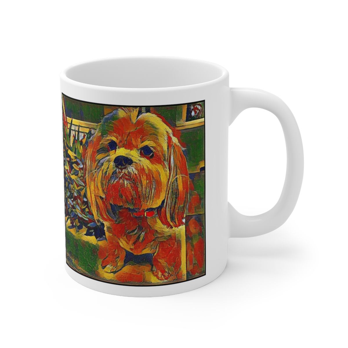 Picture of Lhasa Apso-Garden Veggie Mug