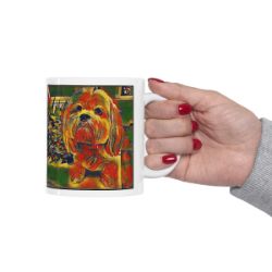 Picture of Lhasa Apso-Garden Veggie Mug