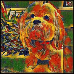 Picture of Lhasa Apso-Garden Veggie Mug