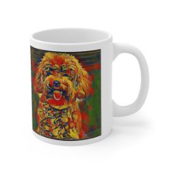Picture of Miniature Poodle-Garden Veggie Mug