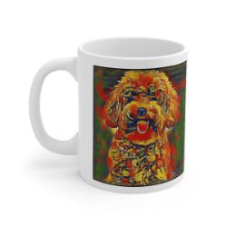 Picture of Miniature Poodle-Garden Veggie Mug